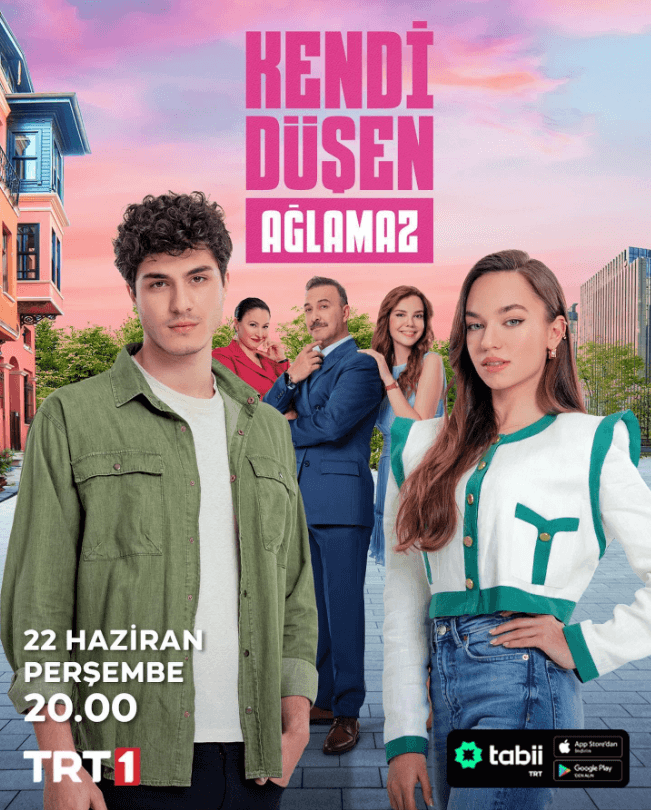 مسلسل من يقع بنفسه لا يبكي الحلقة 22 الثانية والعشرون مترجمة اون لاين